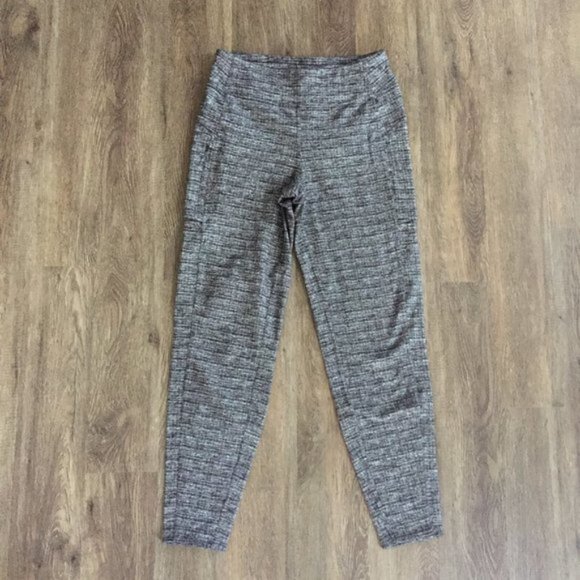 Lululemon Run On Jogger Ringspun Denim Black White - Picture 5 of 15